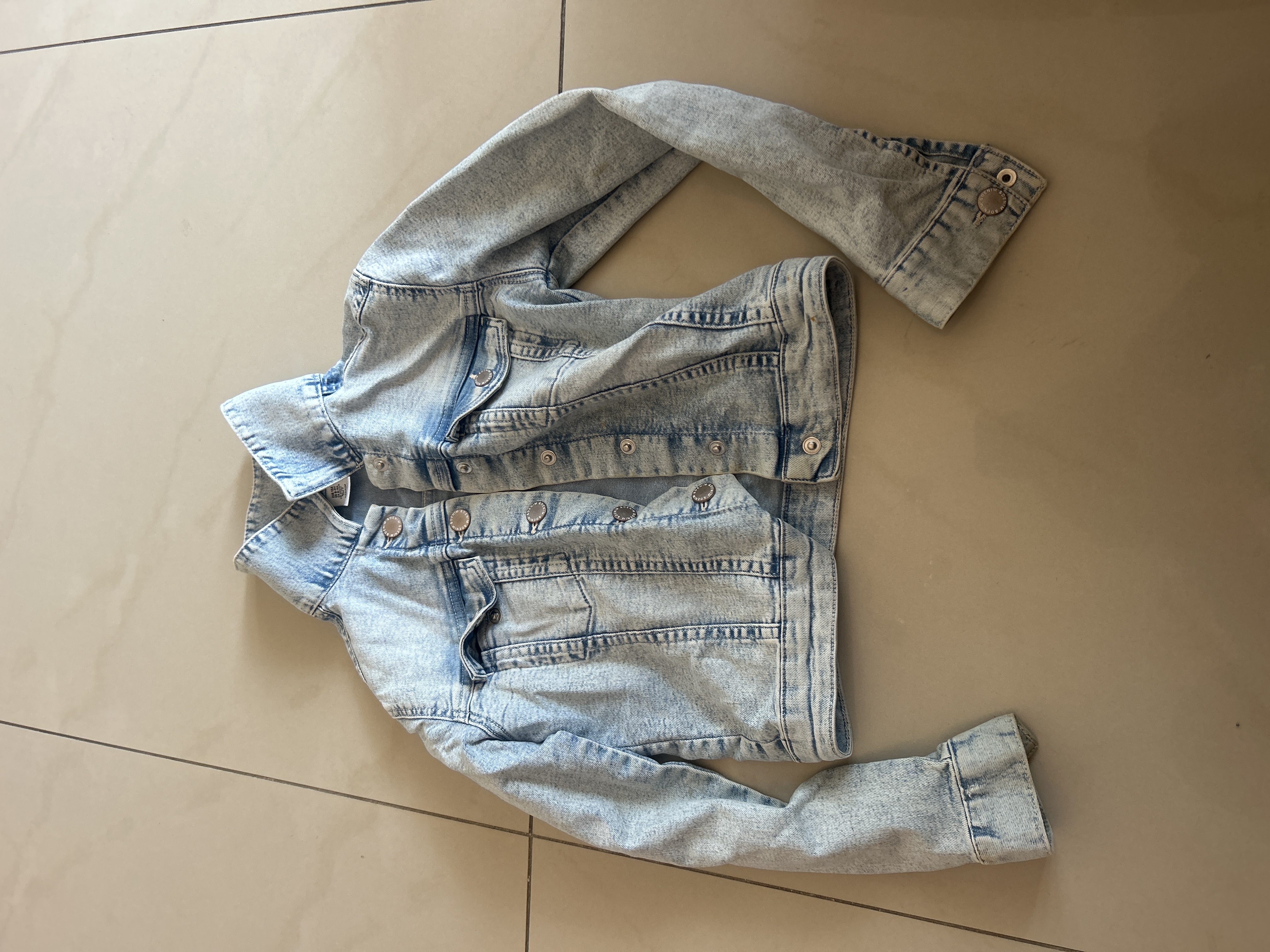 Veste en jean pour fille 