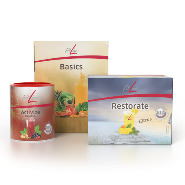 Optimal-Set (Basics, Restorate Citrus, Activize Oxyplus)