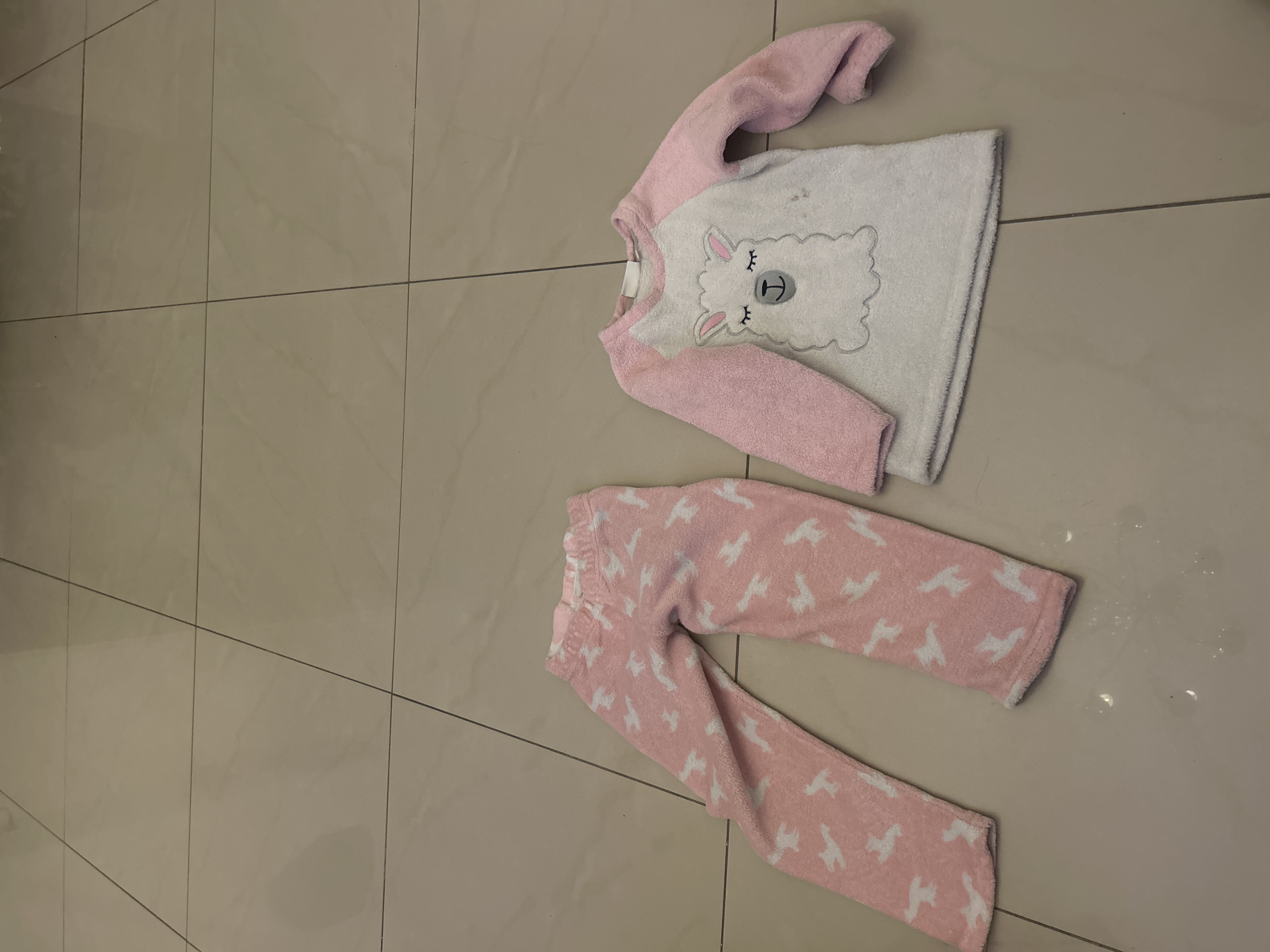 Pyjama deux pièces pour fille 