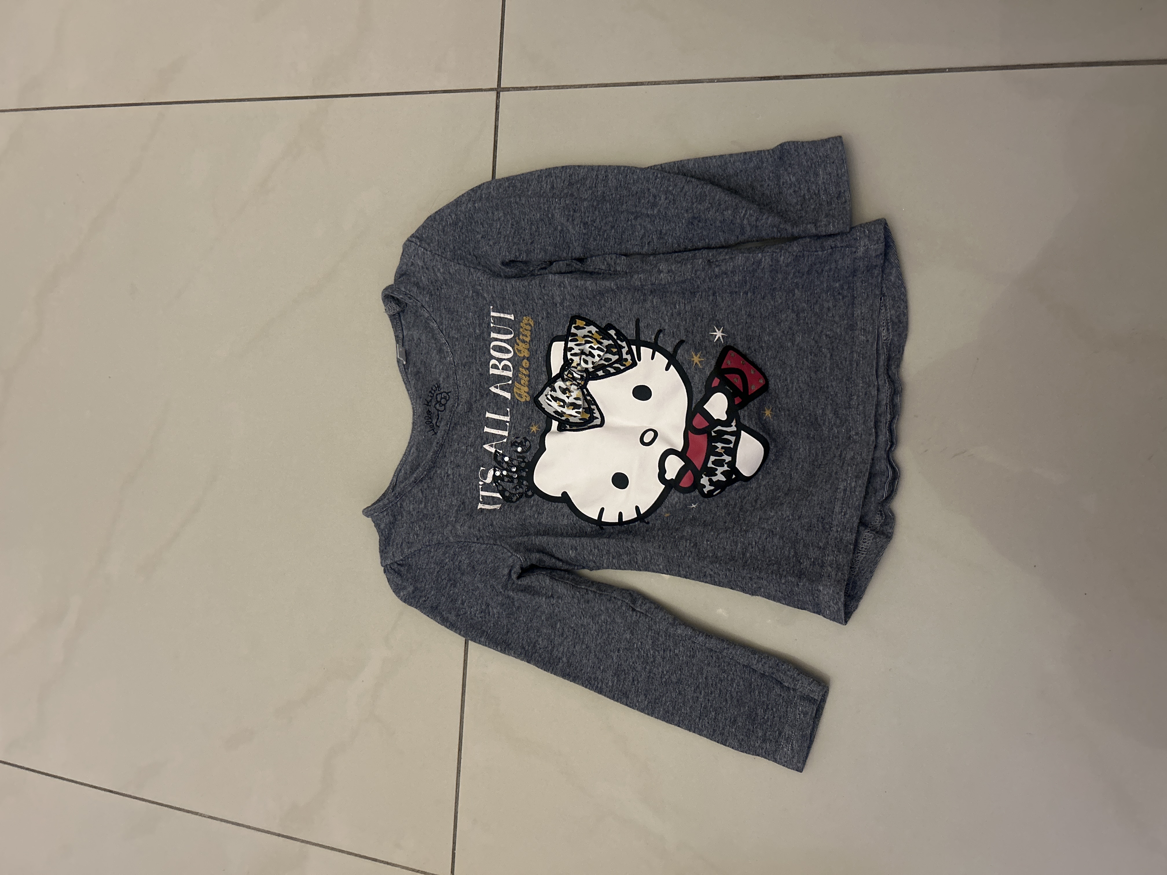 T-shirt à manches longues pour fille 