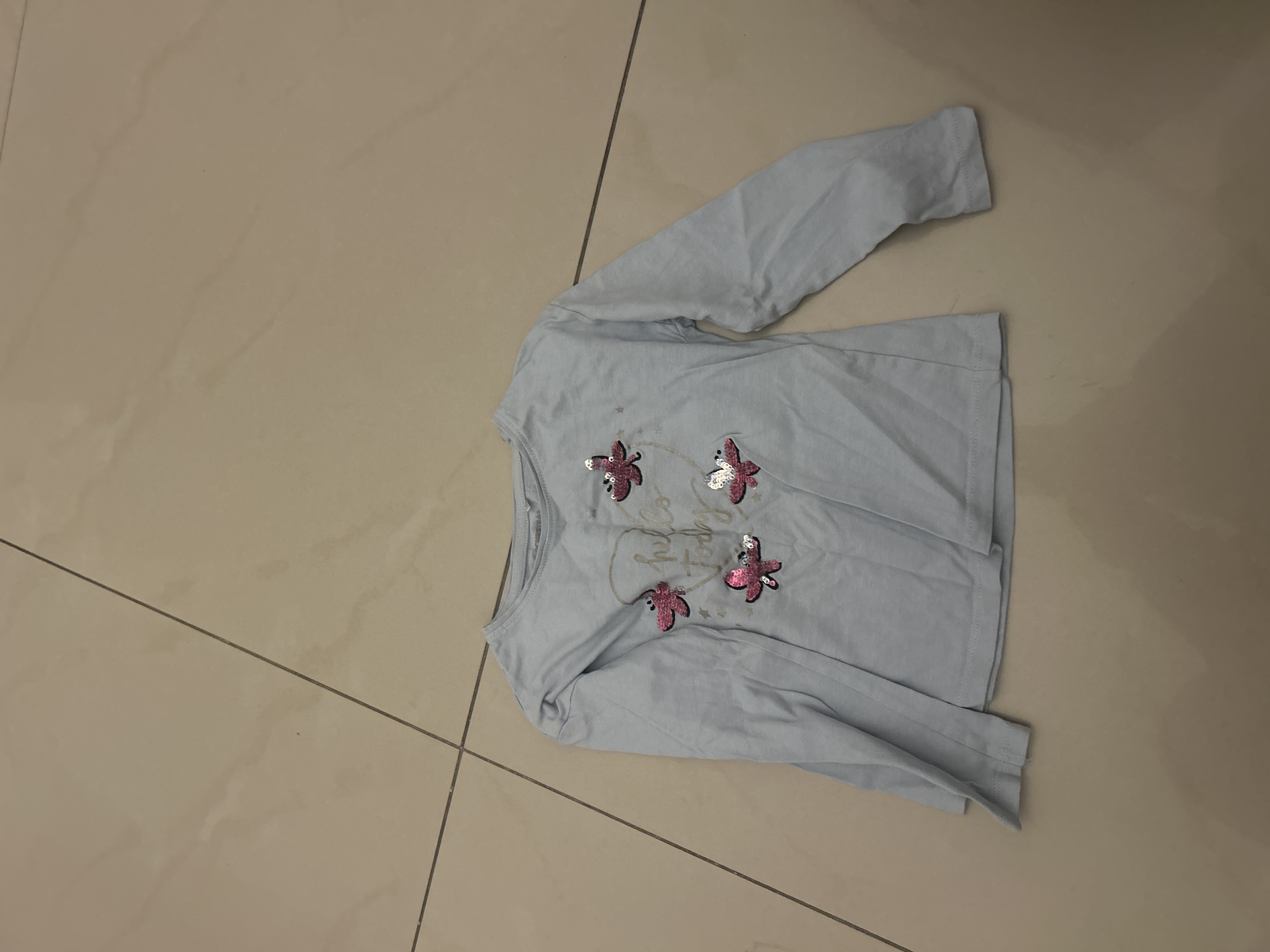 T-shirt pour fille à manches longues 