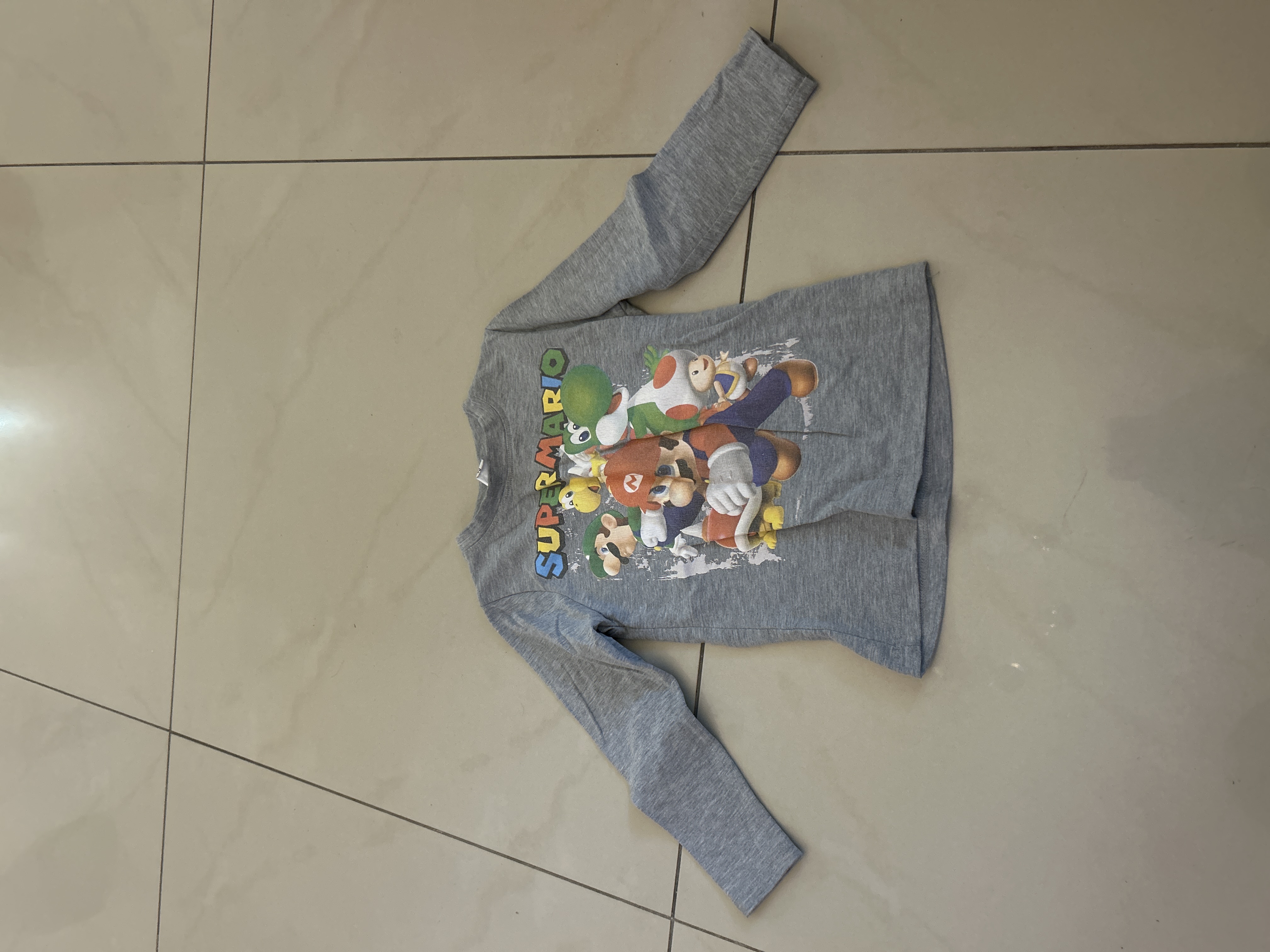 T-shirt à manche longue pour garçon 