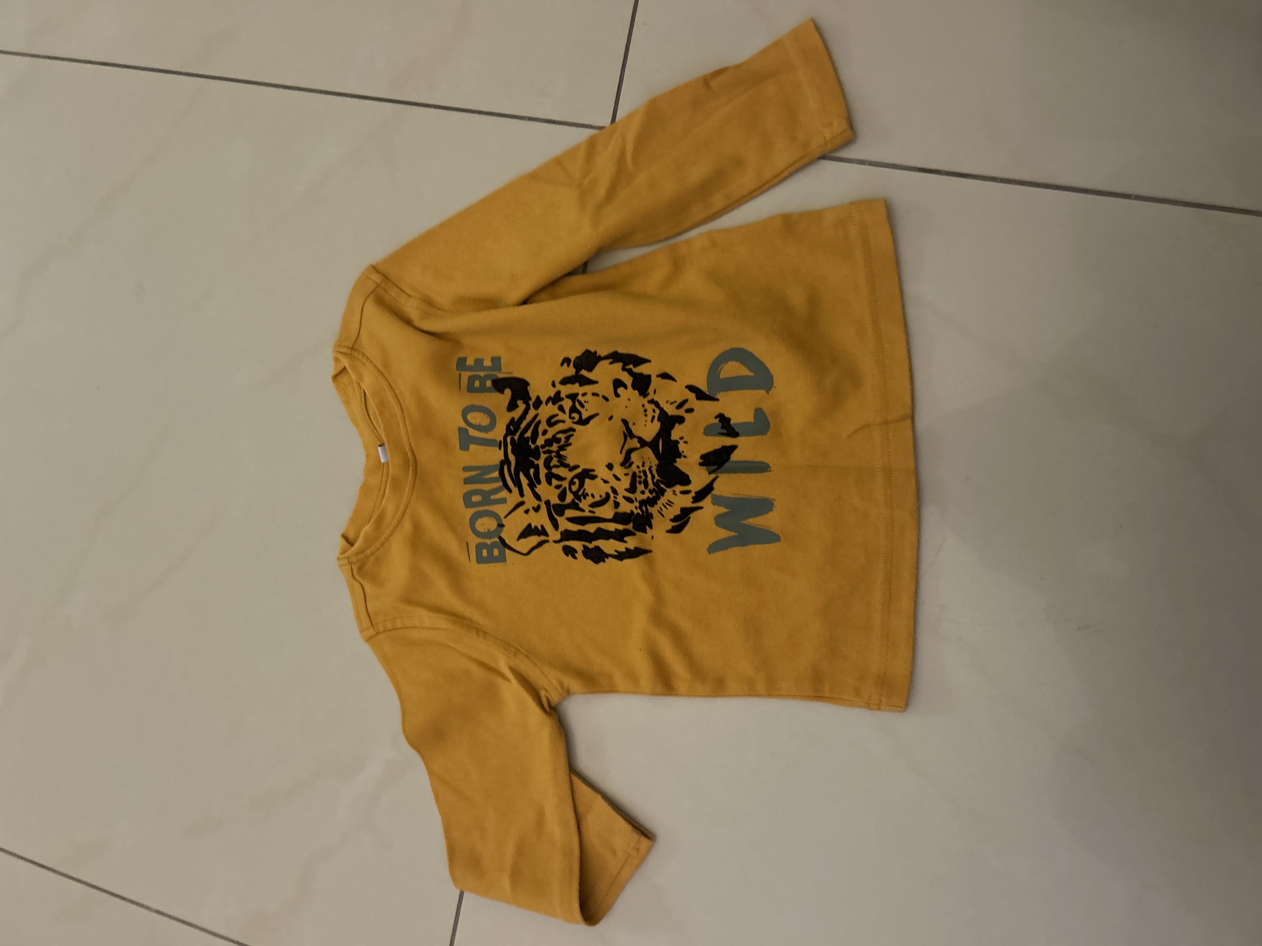 T-shirt à manche longue pour garçon 