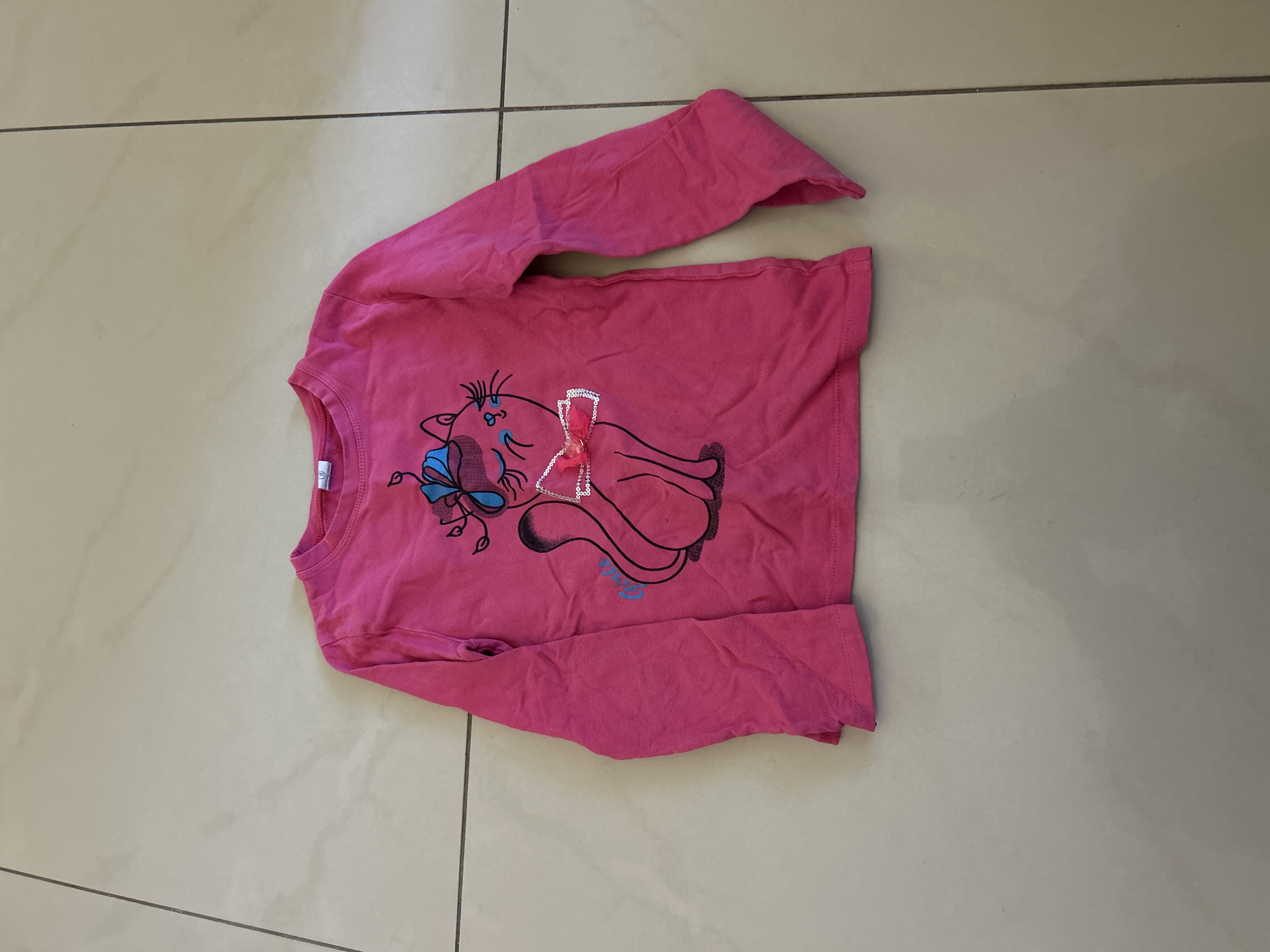 T-shirt à manches longues pour fille 
