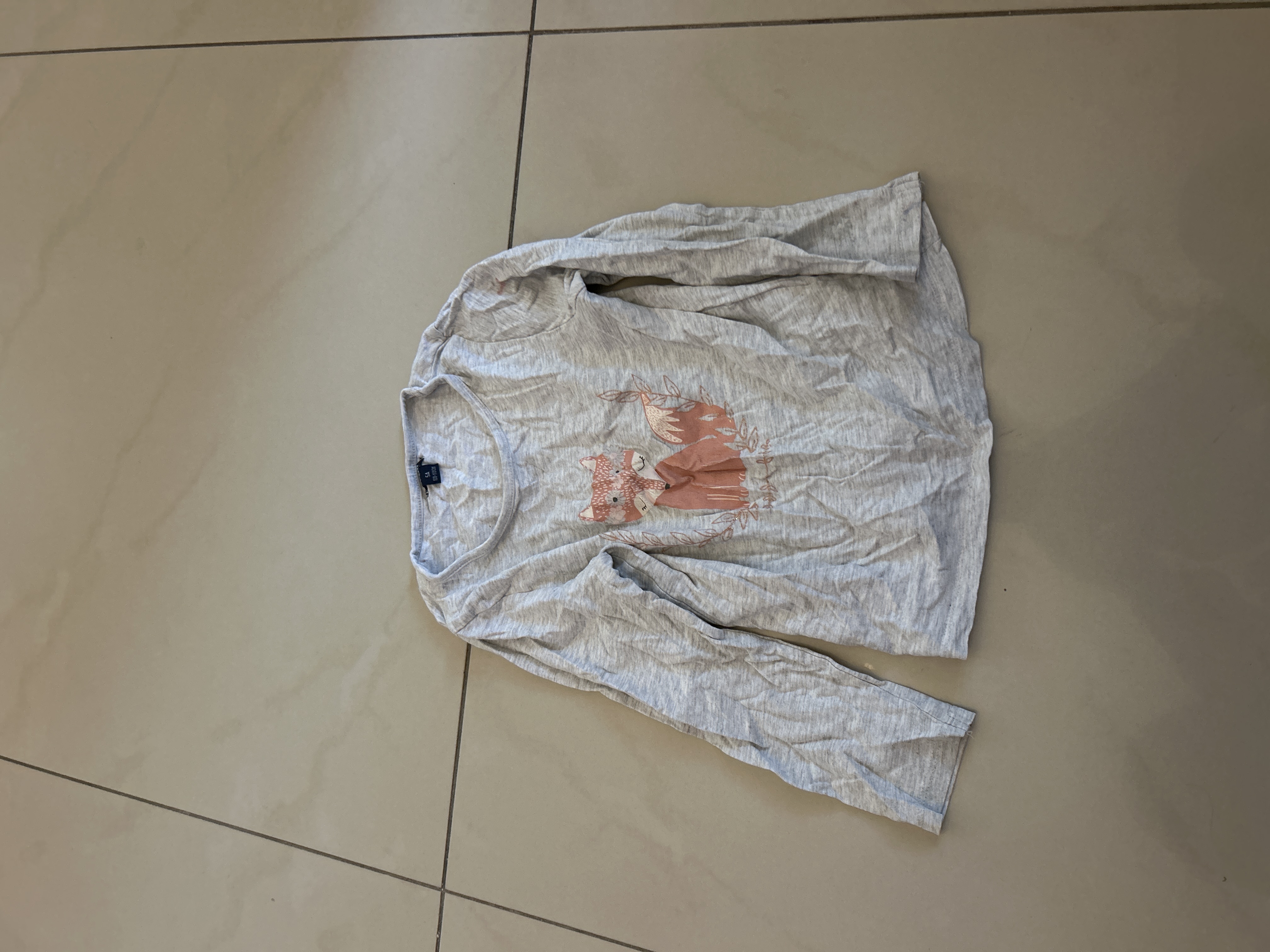 T-shirt à manche longue pour fille 